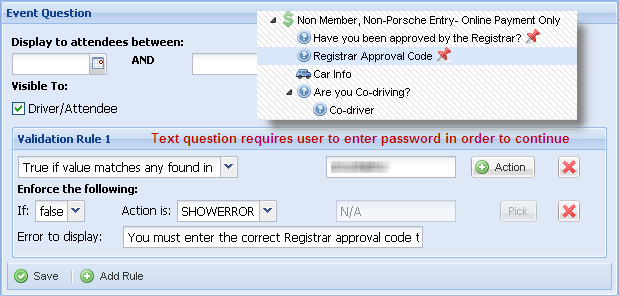 Creating a partial form password